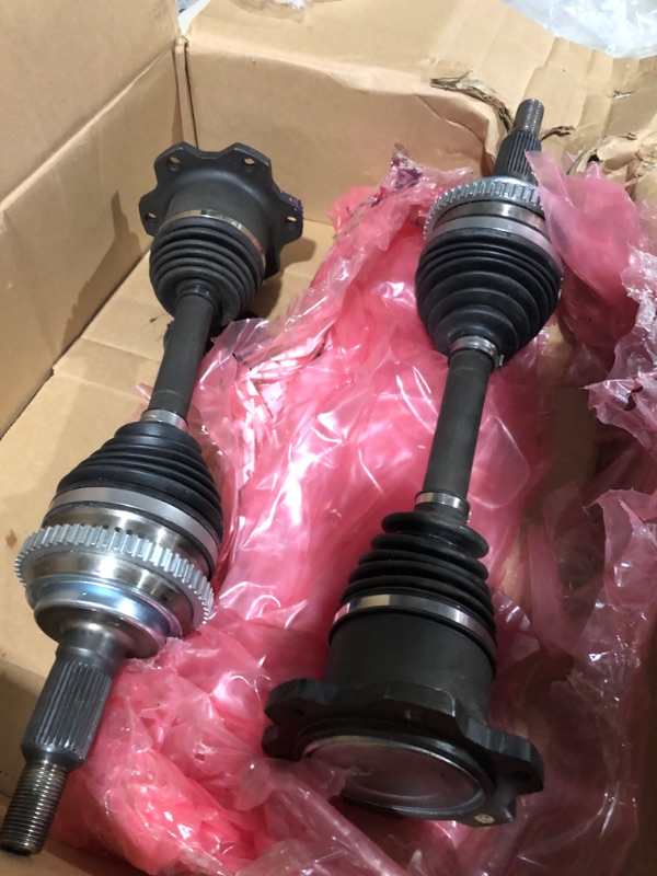 Photo 7 of **ONE TOP CAME OFF**  Front CV Axle Assembly - Compatible with 2001-2010 Chevy Silverado 2500 HD V8 4WD