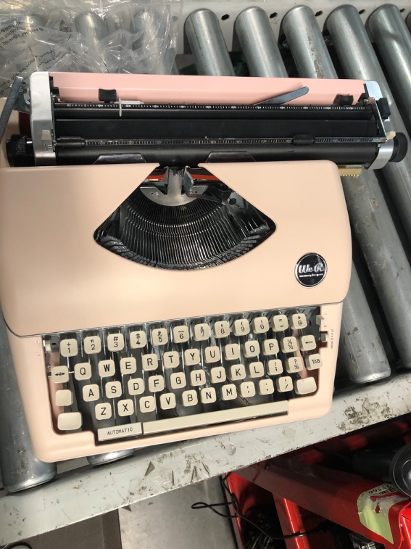 Photo 3 of We R Memory Keepers 0718813102971 Typewriter Typecast-Pink