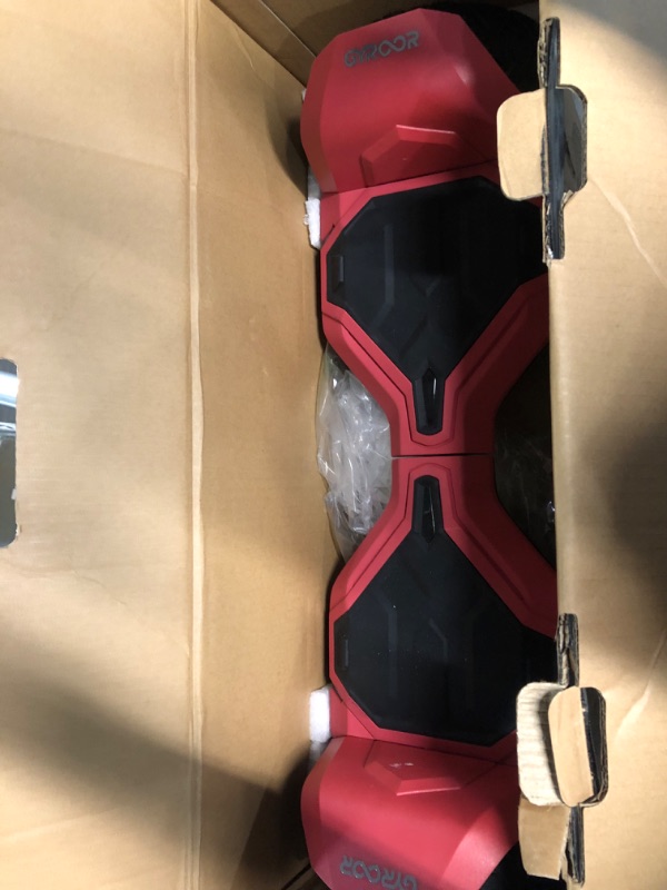 Photo 4 of *PARTS ONLY* Gyroor Warrior 8.5 " All Terrain Hoverboard with Bluetooth Speakers and LED Lights, UL2272 Certified -Red