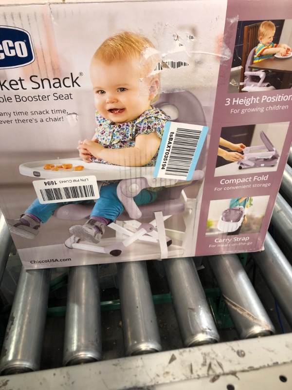 Photo 5 of Chicco Pocket Snack Booster Seat, Lavender