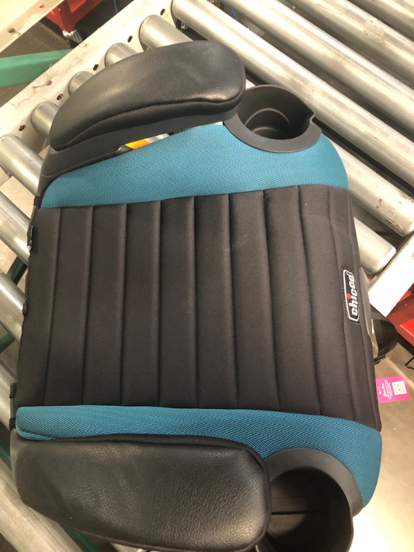 Photo 3 of Chicco GoFit Plus Backless Booster Car Seat - Stream/Blue 