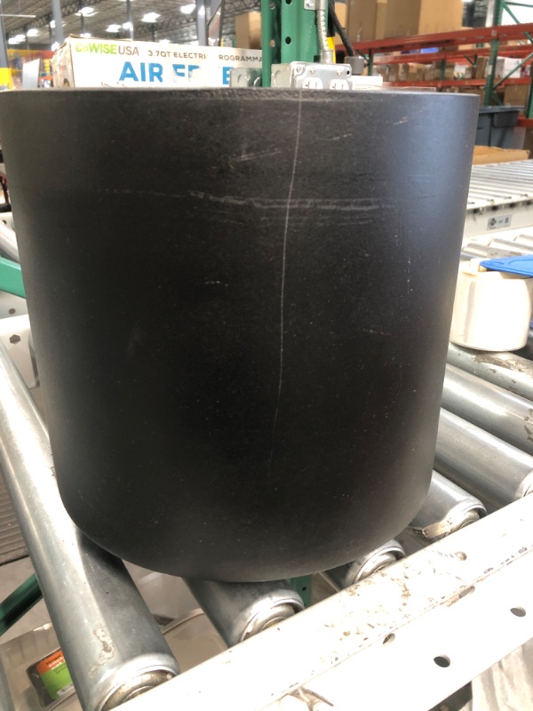 Photo 2 of  Fiberstone Planter - 10 inch - Black