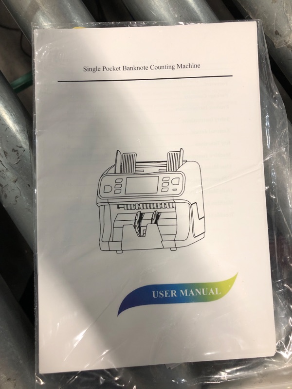 Photo 2 of MUNBYN IMC41 Money Counter Machine Mixed Denomination, Value Counting, Multi Currency Mixed Bill Counter, CIS/UV/IR/MG/MT Detection, USD/Euro/CAD/MXN Cash Counter for Business