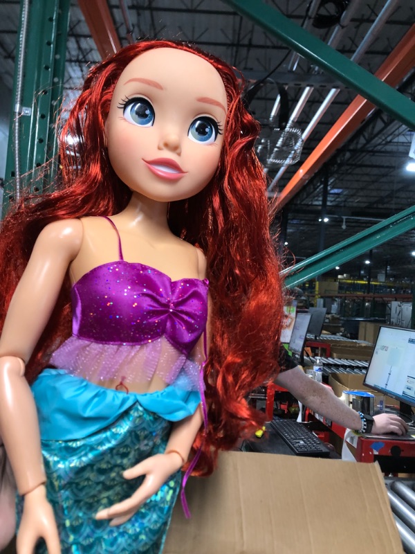 Photo 2 of Disney Princess Ariel Doll My Size 32" 