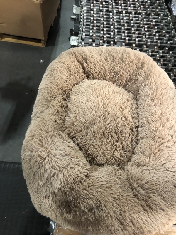 Photo 1 of 
XJHKG Round Dog Bed Long Plush 