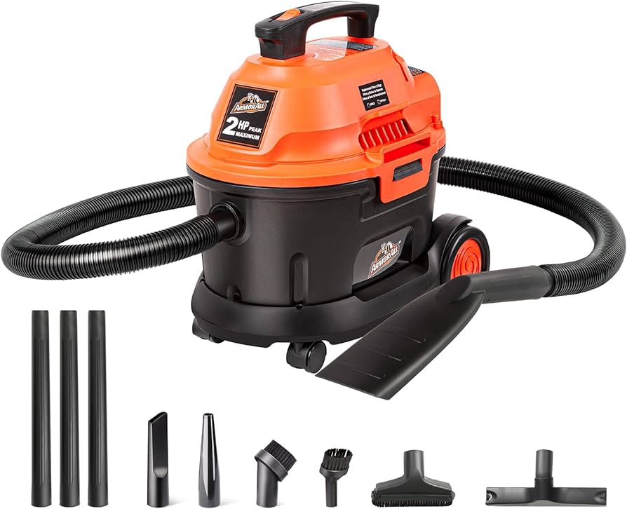 Photo 1 of Armor All AA255W 2.5 Gallon Wet/Dry Vac 2.0 Peak HP Shop Vacuum 