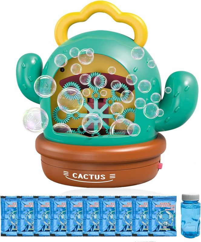 Photo 1 of Cactus Shaped Automatic Bubble Machine