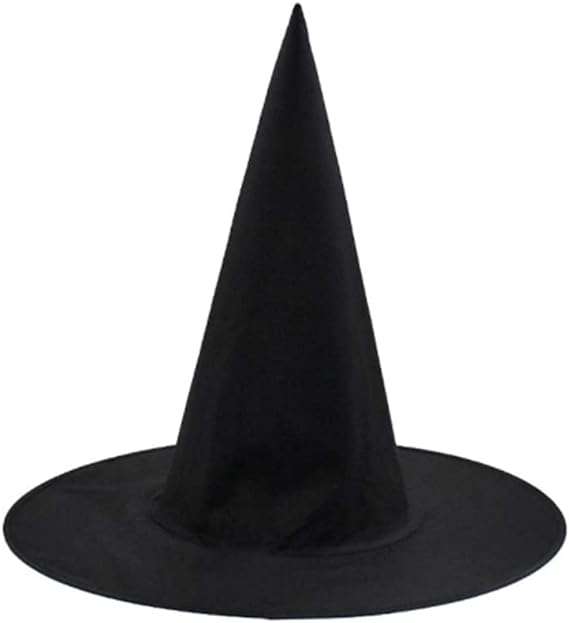 Photo 1 of (6 piece) MYSXN Halloween Costume Witch Hat, Halloween Decoration