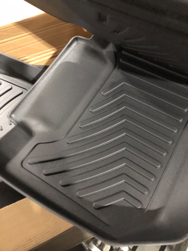 Photo 4 of OEDRO Floor Mats Compatible for 2013-2023 Toyota 4Runner / 2014-2022 Lexus GX460, Unique Black TPE All-Weather Guard Includes 1st and 2nd Row: Front, Rear, Full Set Liners 2013-2023 Front & Rear