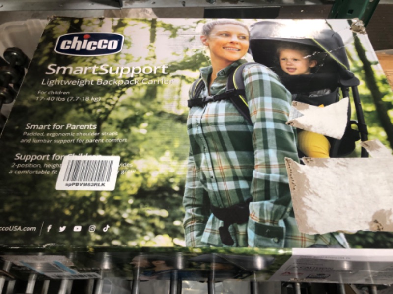 Photo 2 of Chicco SmartSupport Backpack Carrier - Grey