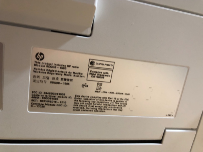 Photo 1 of LaserJet Pro MFP M182nw Wireless Color All-In-One Laser Printer **UNABLE TO TEST**