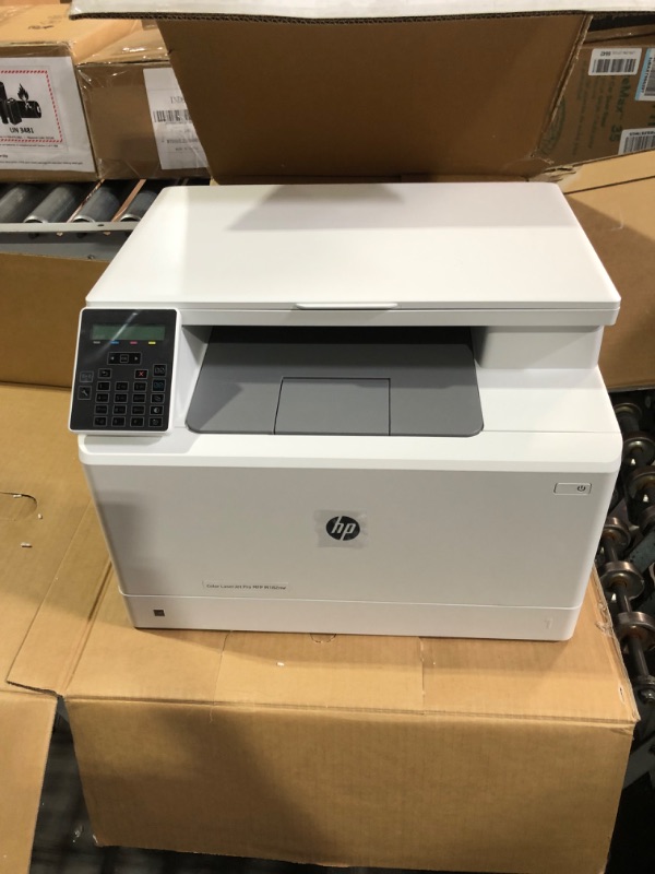 Photo 3 of LaserJet Pro MFP M182nw Wireless Color All-In-One Laser Printer **UNABLE TO TEST**