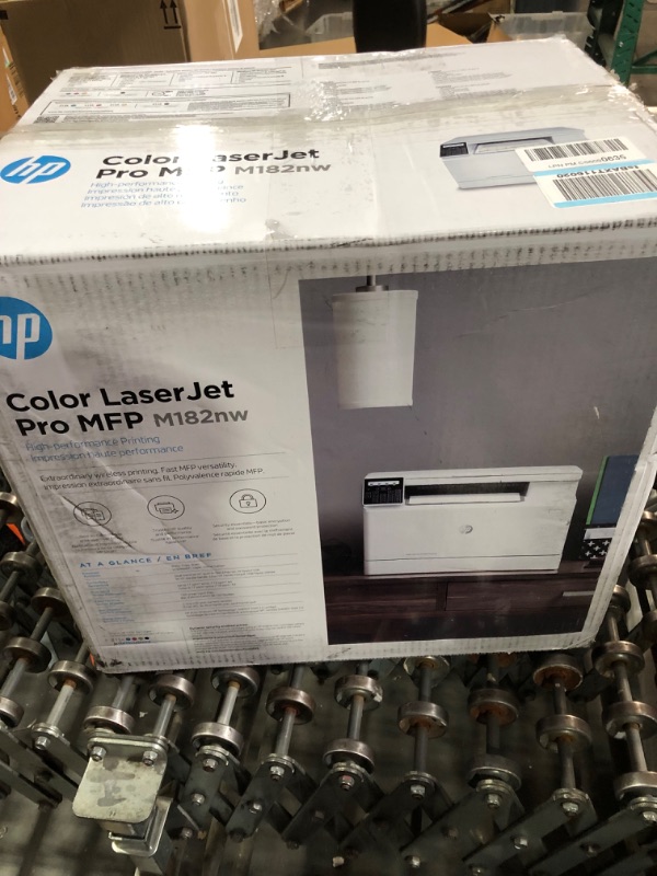 Photo 2 of LaserJet Pro MFP M182nw Wireless Color All-In-One Laser Printer **UNABLE TO TEST**