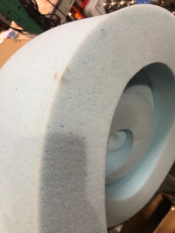 Photo 3 of Lucid 3 Inch Mattress Topper Queen - Gel Infused Memory Foam – Memory Foam Mattress Topper Queen – Ventilated Design – CertiPur Certified 3 Inch Queen Topper Only