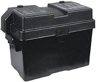 Photo 1 of Heavy Duty Battery Box Fits Replacement For Group 27 Batteries HM327BK Strap Kit