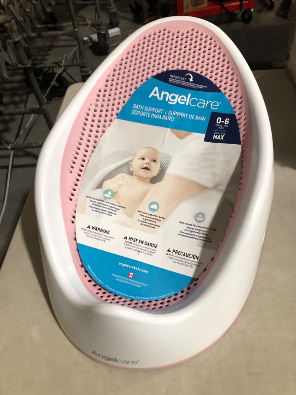 Photo 2 of Angelcare Baby Bath Support (Pink) | Ideal for Babies Less Than 6 Months Old *SEE NOTES*
