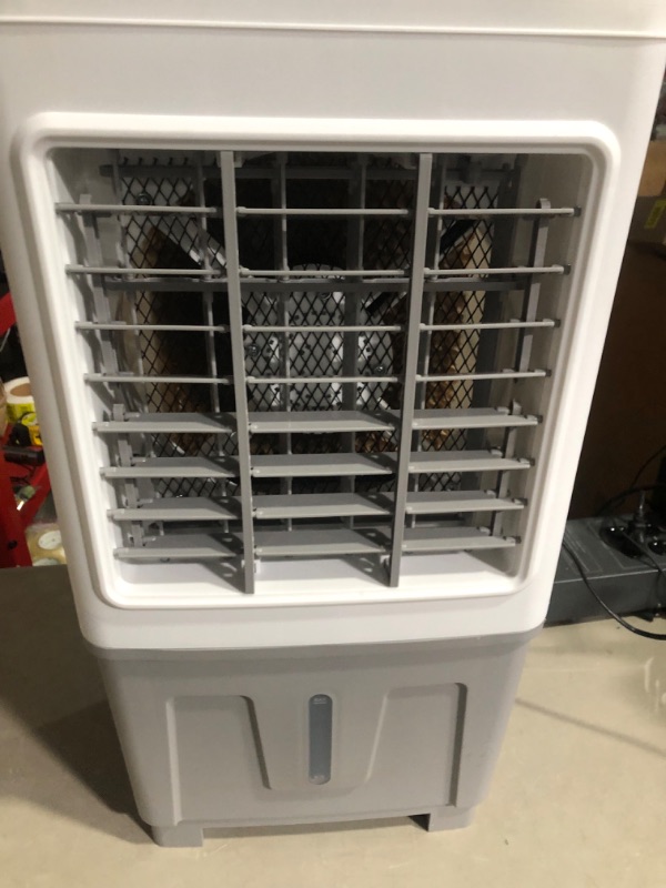 Photo 7 of (USED ADN FOR PARTS!!!!) Portable Evaporative Cooler ALPACA 2200CFM Personal Swamp Cooler, 120°Oscillation Swamp Cooler with Remote Control, Timer, Humidifier, 3 Wind Speeds, 4 Ice Packs for Room Office Dorms Outdoor, 5.5 Gal
