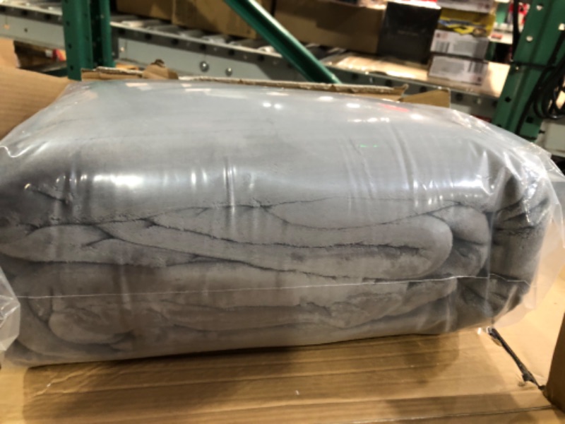 Photo 3 of [New Launch] Bearhug Electric Blanket Queen Size 84" x 90", Dual Controllers Heated Blanket, Velvet/Sherpa, 10-Heating Level & 1-12H Auto Off, 5-Year Warranty, Over-Heat Protect, ETL, Machine Washable Queen Size 84" × 90" Gray-velvet & Sherpa