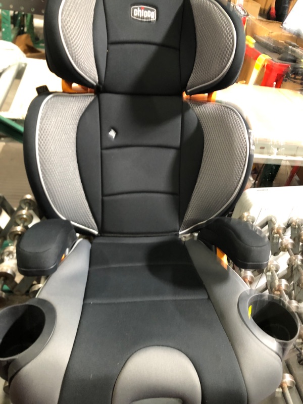 Photo 2 of Chicco KidFit Adapt Plus 2-in-1 Belt-Positioning Booster Car Seat, Backless and High Back Booster Seat, for Children Aged 4 Years and up and 40-100 lbs. | Ember/Black