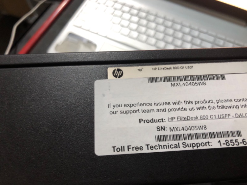 Photo 7 of HP Elite Desktop PC Computer Intel Core i5 3.1-GHz, 8 gb Ram, 1 TB Hard Drive, DVDRW, 19 Inch LCD Monitor, Keyboard, Mouse, Wireless WiFi, Windows 10 (Renewed)