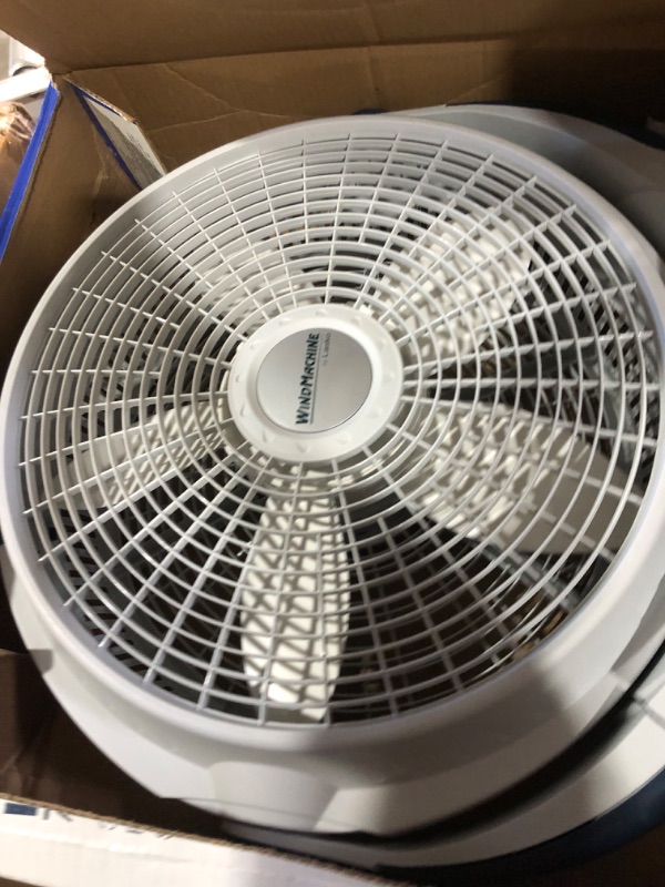 Photo 2 of Lasko Wind Machine Air Circulator Floor Fan, 3 Speeds, Pivoting Head for Large Spaces, 20", Gray, 3300