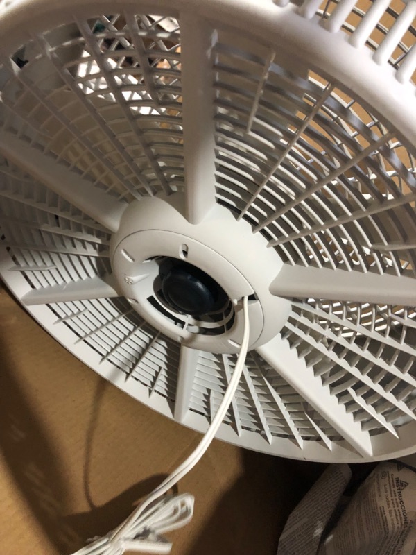 Photo 3 of Lasko Wind Machine Air Circulator Floor Fan, 3 Speeds, Pivoting Head for Large Spaces, 20", Gray, 3300