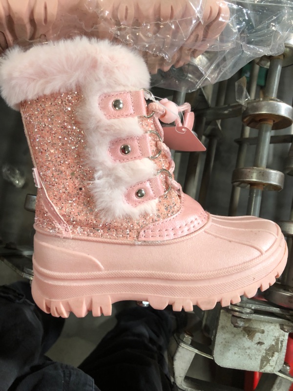 Photo 2 of LONDON FOG Girls Youth and Toddler Icelyn Cold Weather Warm Lined Snow Boot SIZE 10