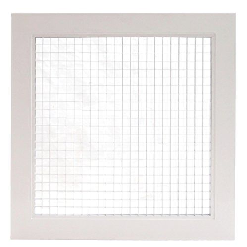 Photo 1 of 24" X 24" Cube Core Eggcrate Return Air Grille - Aluminum Rust Proof - HVAC Vent Duct Cover - White [Outer Dimensions: 25.75 X 25.75]
