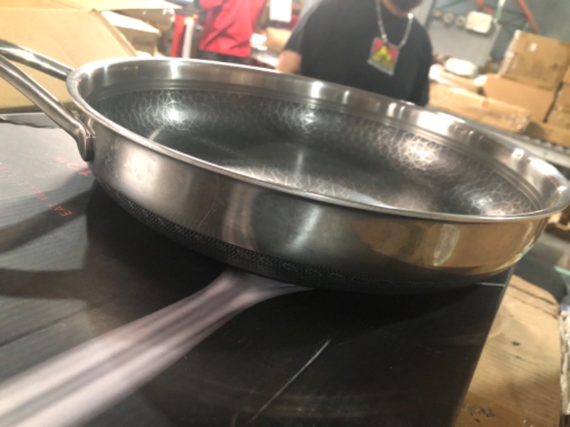 Photo 2 of 12-inch Hybrid Nonstick Stainless Steel Frying Pan