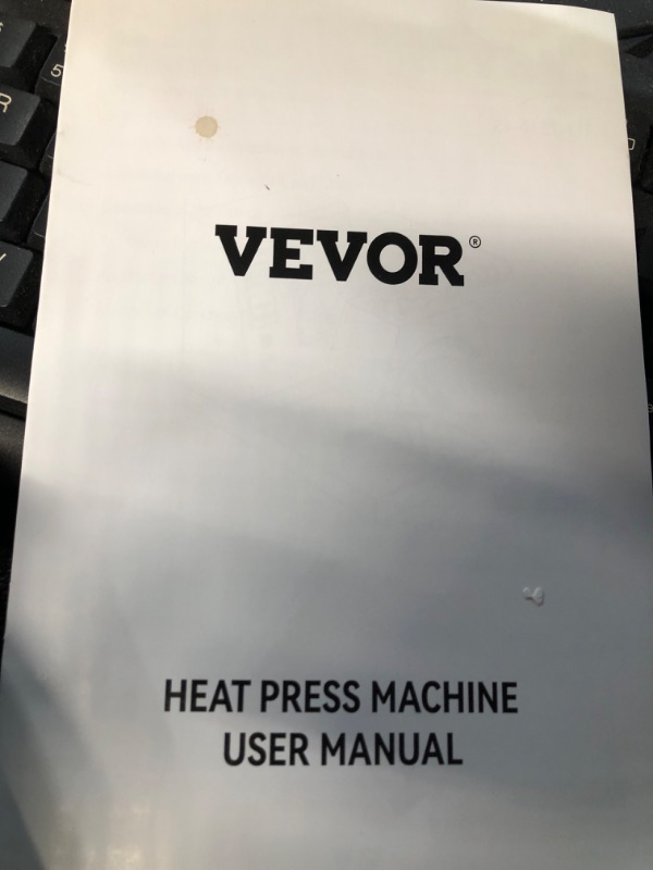 Photo 2 of VEVOR Hat Heat Press, 4-in-1 Cap Heat Press Machine, 6x3inches Clamshell Sublimation Transfer