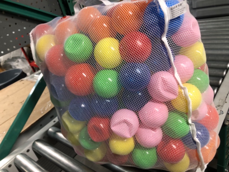 Photo 2 of Click N' Play Plastic Balls for Ball Pit, Phthalate & BPA Free, Crush Proof Play Balls for Ball Pit