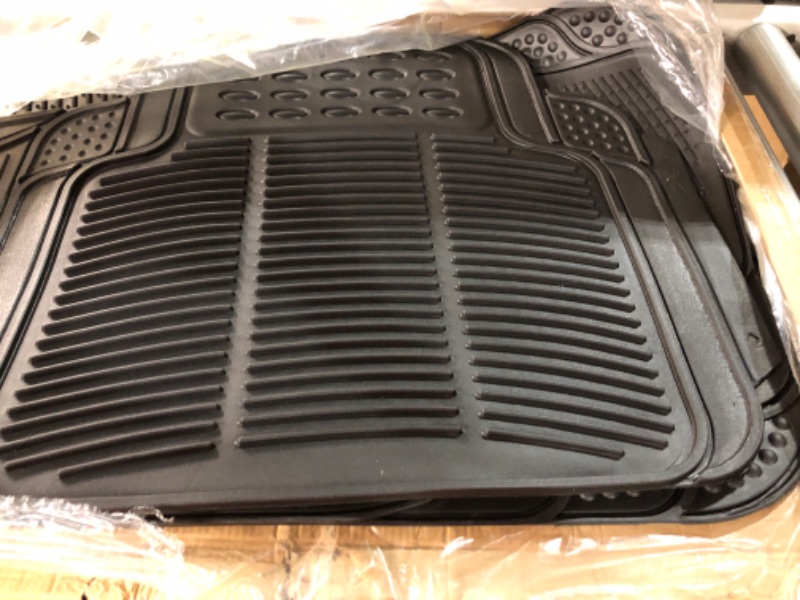 Photo 4 of Automotive Floor Mats - Solid Black - 3pc 