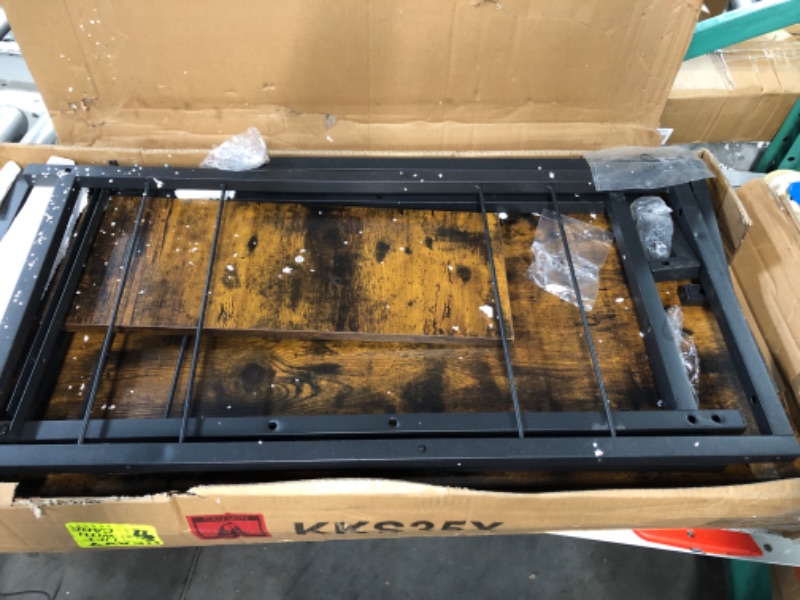 Photo 1 of **PARTS ONLY**
VASAGLE Baker’s Rack Rustic Brown and Black UKKS35X