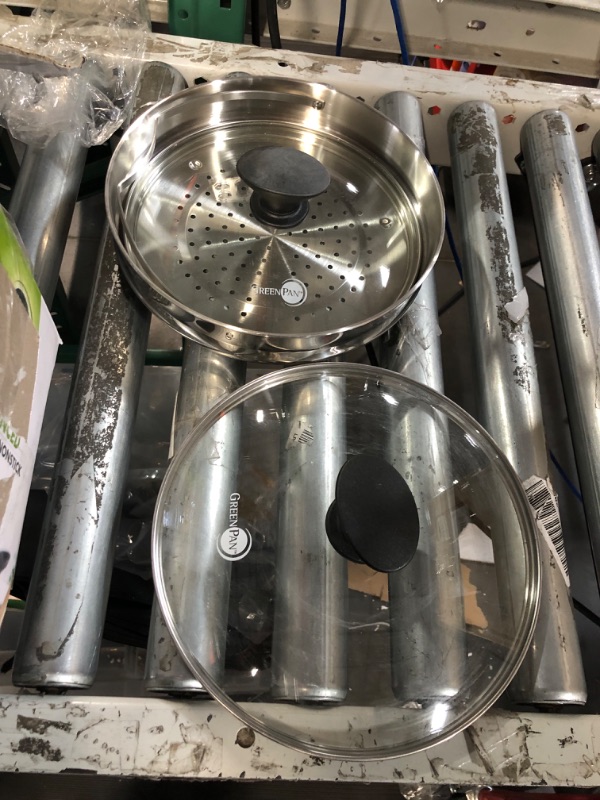Photo 1 of [READ NOTES]
GreenPan Rio Healthy Ceramic Nonstick 16 Piece Cookware Pots and Pans Set, PFAS-Free, Dishwasher Safe, Black