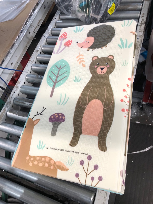Photo 1 of 79"x59"x0.4" Foldable Baby Play Mat. Car City
