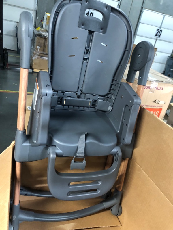 Photo 1 of *MISSING CUSHION FOR SEAT*
Maxi-Cosi 6-in-1 Minla High Chair, Essential Graphite