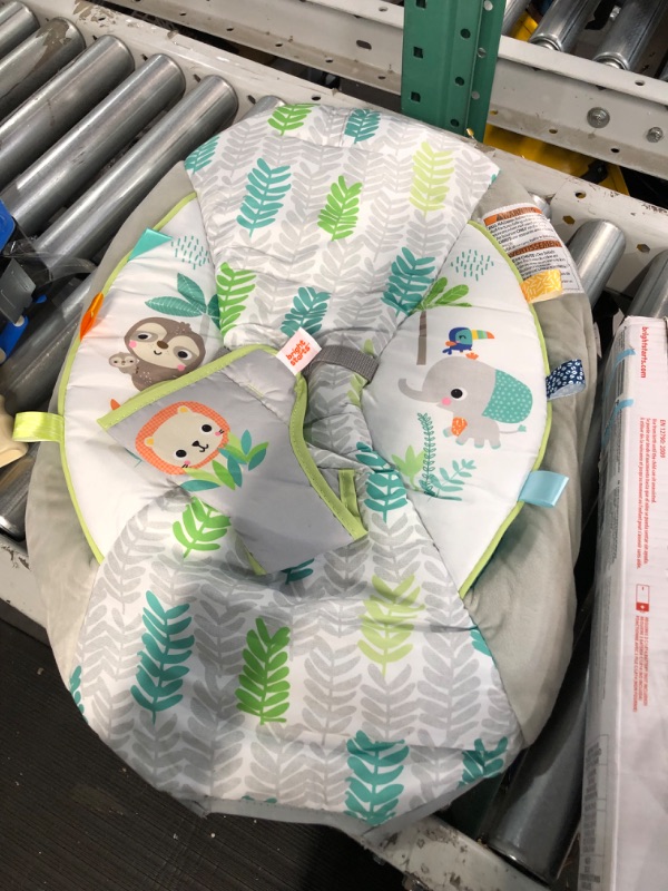 Photo 2 of Bright Starts Jungle Vines Comfy Baby Bouncer and Vibrating Infant Seat 