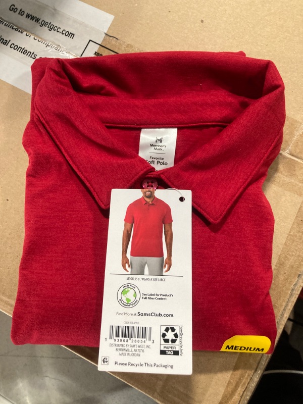 Photo 1 of MAKERS MARK SOFT POLO RED MEDIUM 