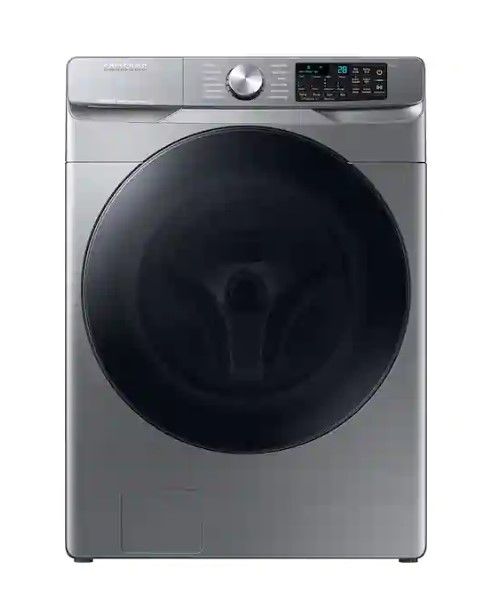 Photo 1 of (READ NOTES) 4.5 cu. ft. Large Capacity Smart Front Load Washer with Super Speed Wash in Platinum
