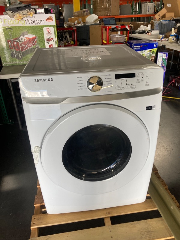 Photo 8 of (READ NOTES) 7.5 cu. ft. Gas Dryer with Sensor Dry in White

