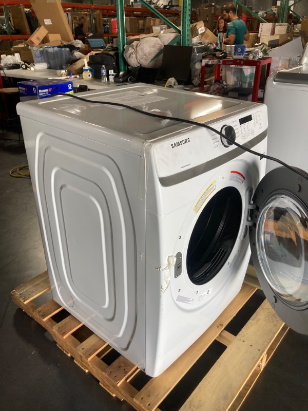 Photo 9 of (READ NOTES) 7.5 cu. ft. Gas Dryer with Sensor Dry in White
