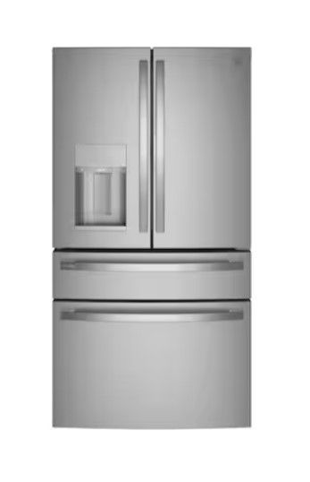 Photo 1 of GE Profile 27.9-cu ft Smart French Door Refrigerator with Ice Maker and Door within Door (Fingerprint-resistant Stainless Steel) ENERGY STAR
