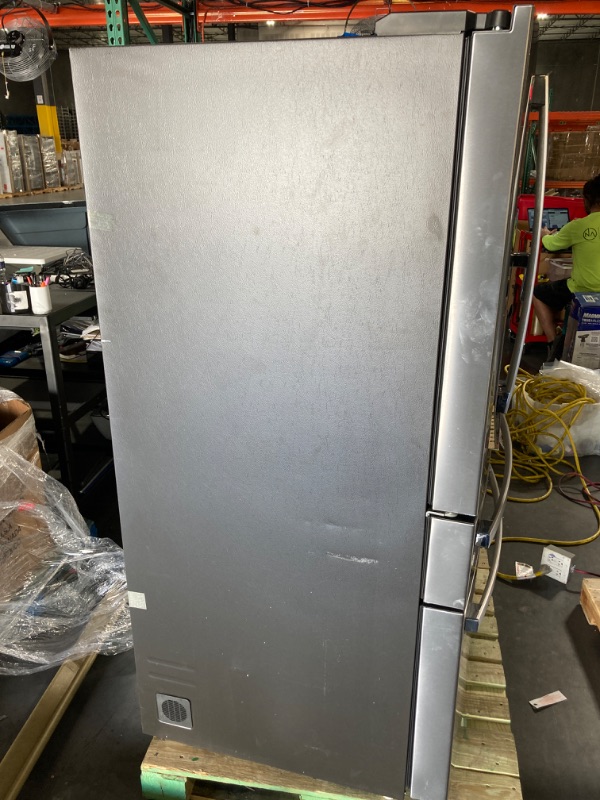 Photo 2 of GE Profile 27.9-cu ft Smart French Door Refrigerator with Ice Maker and Door within Door (Fingerprint-resistant Stainless Steel) ENERGY STAR
