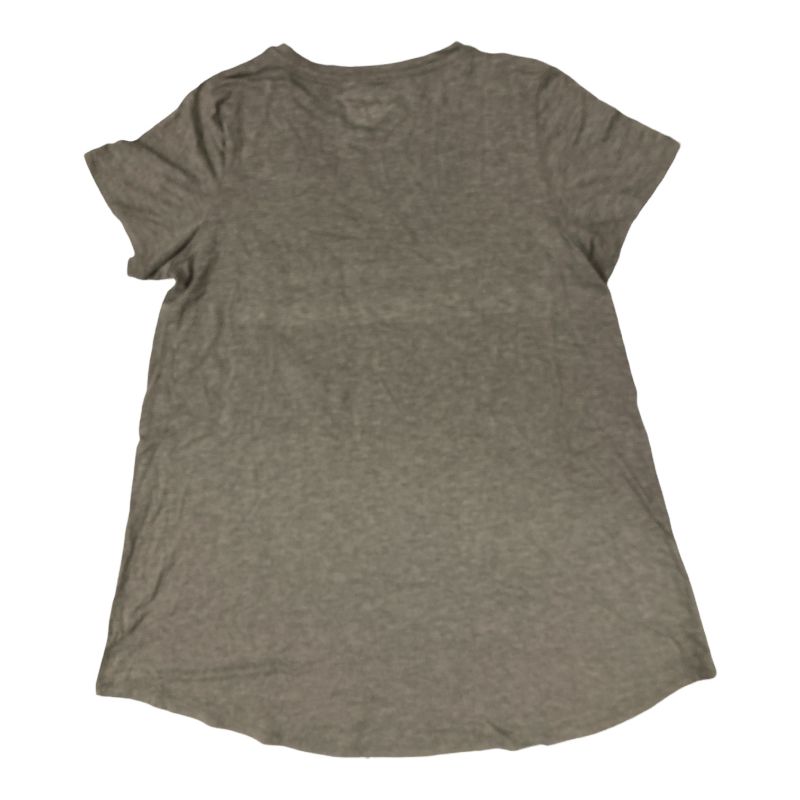 Photo 1 of Hue Women S Short Sleeve Relaxed Fit Perfect Legging V-Neck Tee (Heather Grey M)
