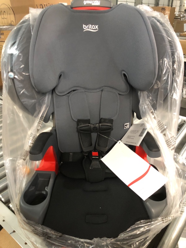 Photo 3 of *NEW, OPENED FOR PICTURES* Britax Grow with You ClickTight+ Harness-to-Booster, Black Ombre SafeWash ClickTight Plus Black Ombre