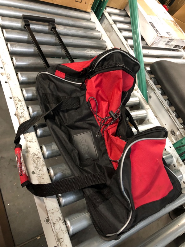 Photo 1 of ***SEE NOTES*** Travelers Club Adventure Upright Rolling Duffel Bag 22-Inch Red