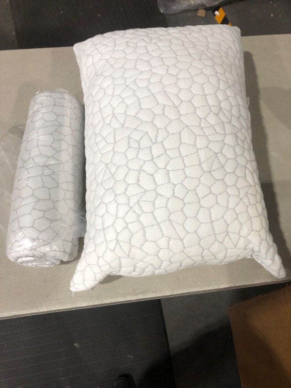 Photo 3 of **SEE NOTES** Cooling Bed Pillows Memory Foam Pillows Queen Size Set of 2 - Gel-Firm