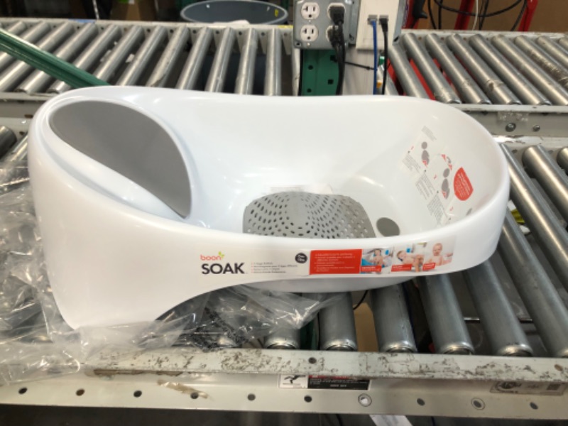 Photo 3 of Boon SOAK™ 3-Stage Bathtub - Gray White