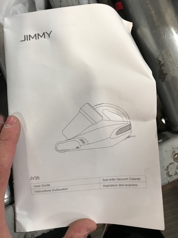 Photo 1 of ***POWERS ON - UNABLE TO TEST FURTHER***
Jimmy Bed Vacuum Cleaner, Anti-allergen Mattress Vacuum Cleaner