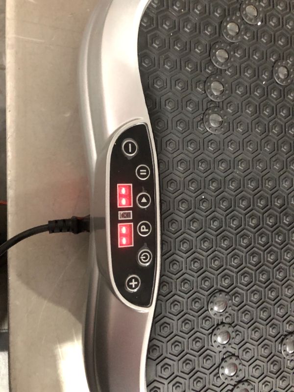 Photo 7 of ***POWERS ON - SEE PICTURES***
AXV Vibration Plate Exercise Machine Whole Body Workout Vibrate Fitness Platform SILVER